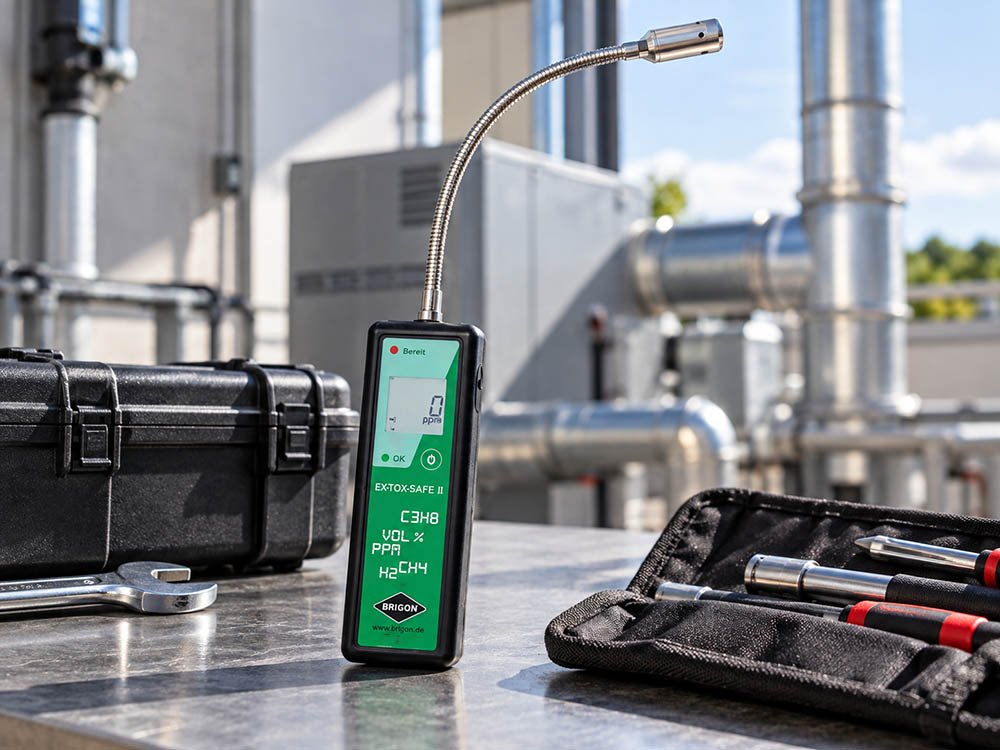 Messgeräte für Handwerk, Industrie und spezielle Anwendungen BRIGON EX-TOX-SAFE II Gasspürgerät für professionelle Anwendungen in Handwerk und Industrie