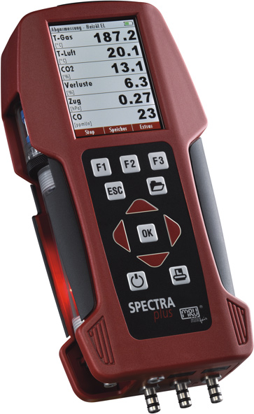 SPECTRAplus Abgasmessger&auml;t von MRU f&uuml;r professionelle Abgasanalyse