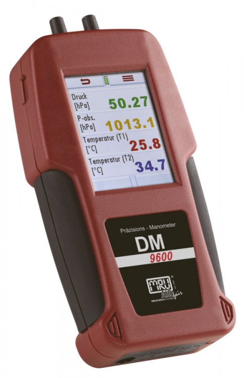 MRU DM 9600 Pr&auml;zisions-Manometer f&uuml;r Druck-, Differenzdruck- und Temperaturmessungen