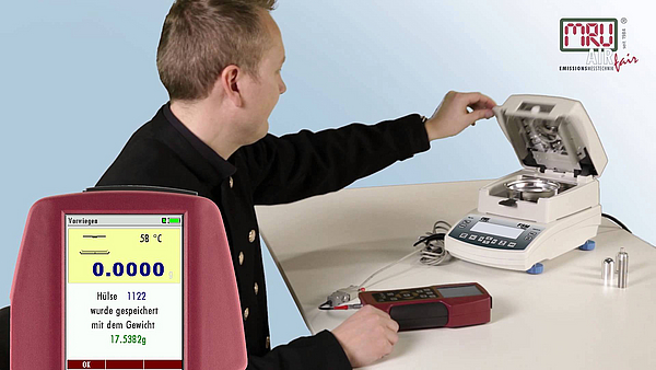 MRU Feinstaubmessung mit SPECTRAplus und FSM-Waage Feinstaubmessung mit MRU SPECTRAplus und FSM-Waage zur Auswertung der Messergebnisse