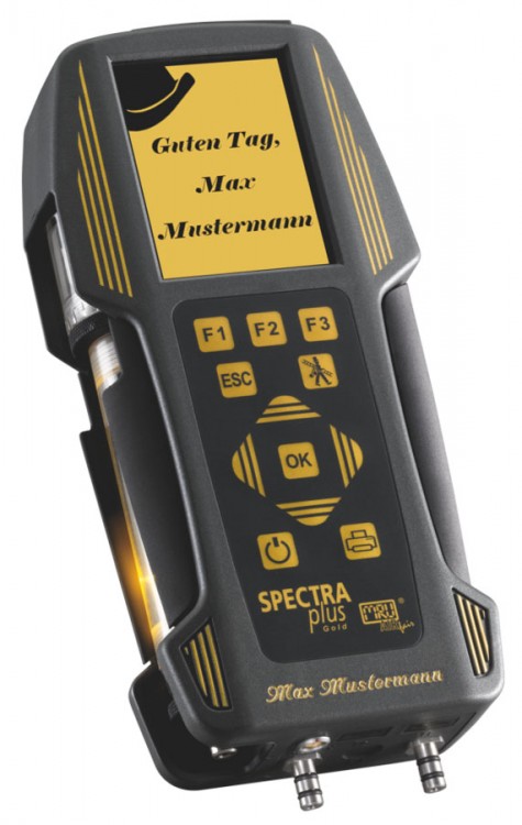 MRU SPECTRAplus Gold Abgasmessger&auml;t im Sonderdesign f&uuml;r Schornsteinfeger