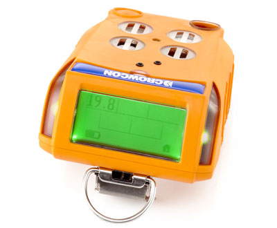 Crowcon Gas-Pro Gaswarngerät mit Display Crowcon Gas-Pro Gaswarngerät für die Überwachung von bis zu fünf Gasen