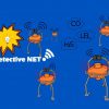 Vernetzung von Crowcon Detective Gaswarngeräten Schematische Darstellung der kabellosen Vernetzung mehrerer Crowcon Detective Gaswarngeräte