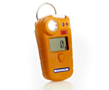 Crowcon Gasman kompaktes 1-Gas-Warnger&auml;t f&uuml;r den mobilen Einsatz in Industrie und Gewerbe