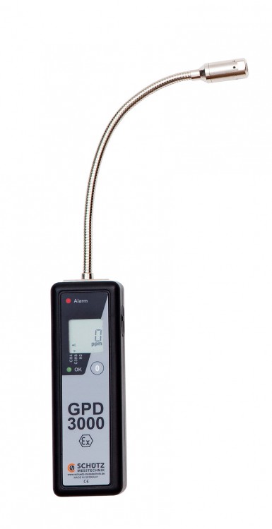 Schütz GPD 3000 Ex GasPen Digital Gasspürgerät Schütz GPD 3000 Ex digitales Gasspürgerät mit Schwanenhals und LC-Display